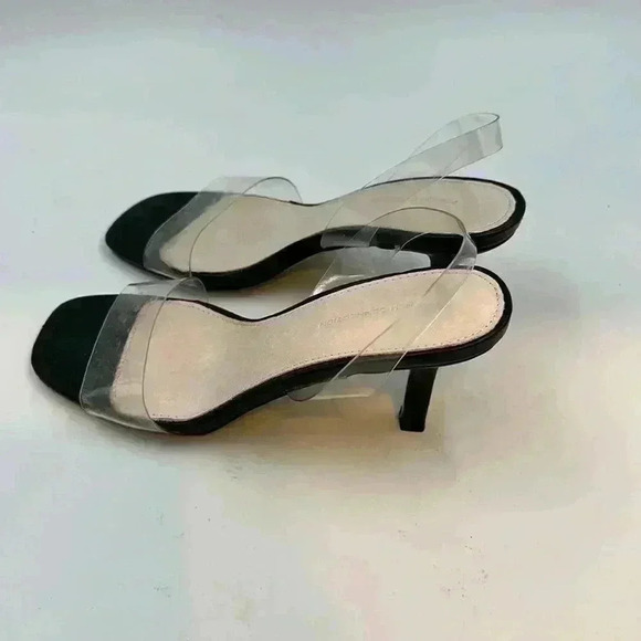 French Connection Shoes - French Connection Women's High Heels - Size 6 - Vegan leather and clear …